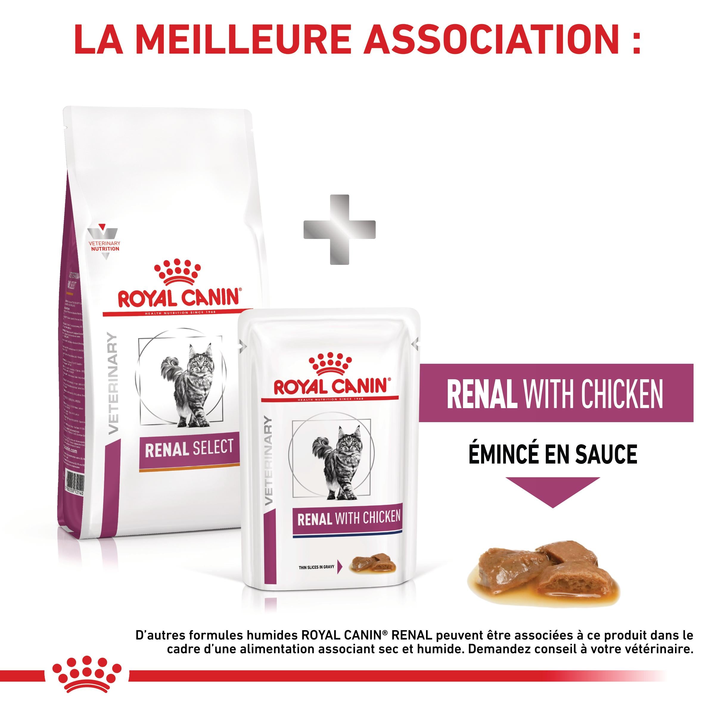 Royal Canin Veterinary Renal Select - croquettes chat