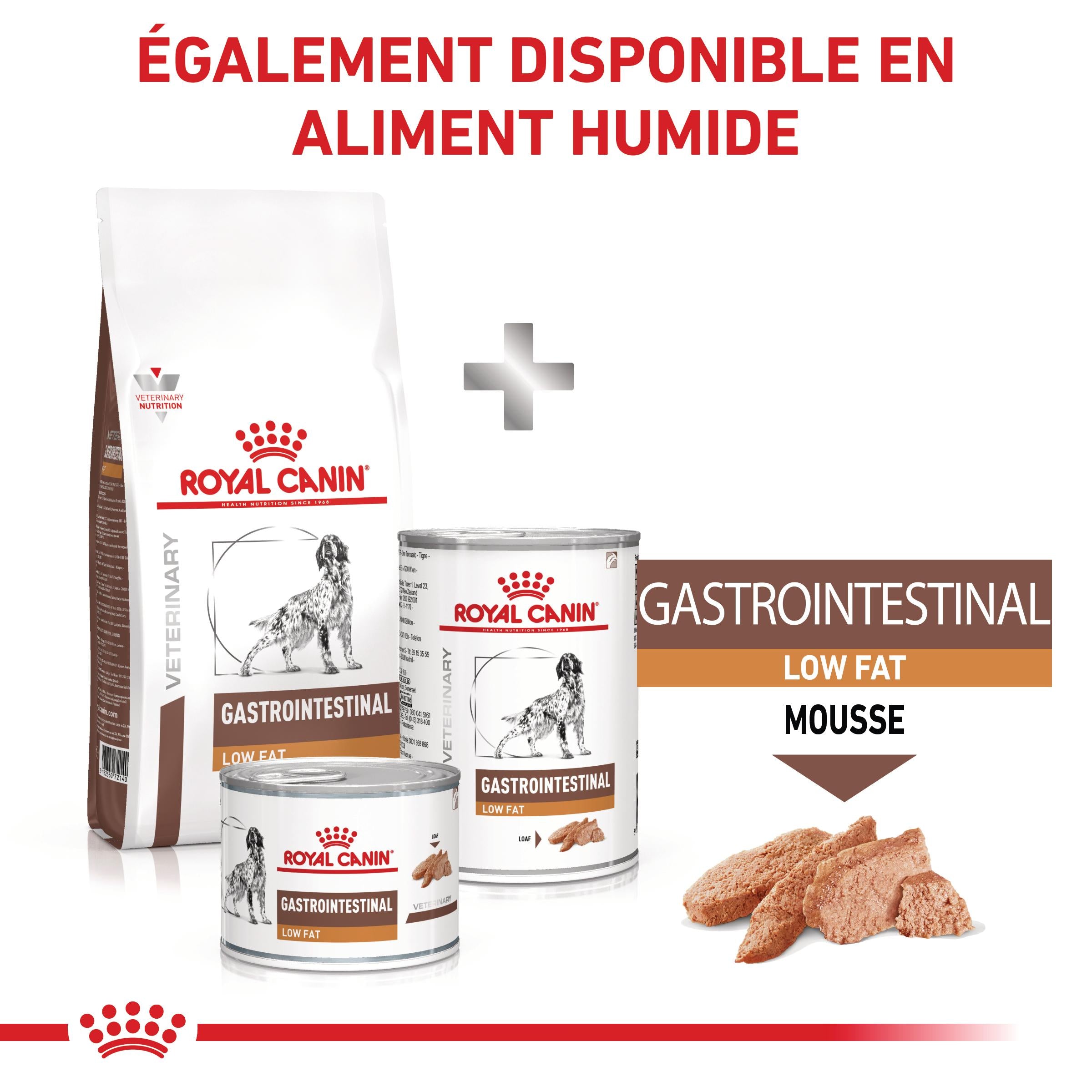 Royal Canin Veterinary Gastrointestinal Low Fat - croquettes chien