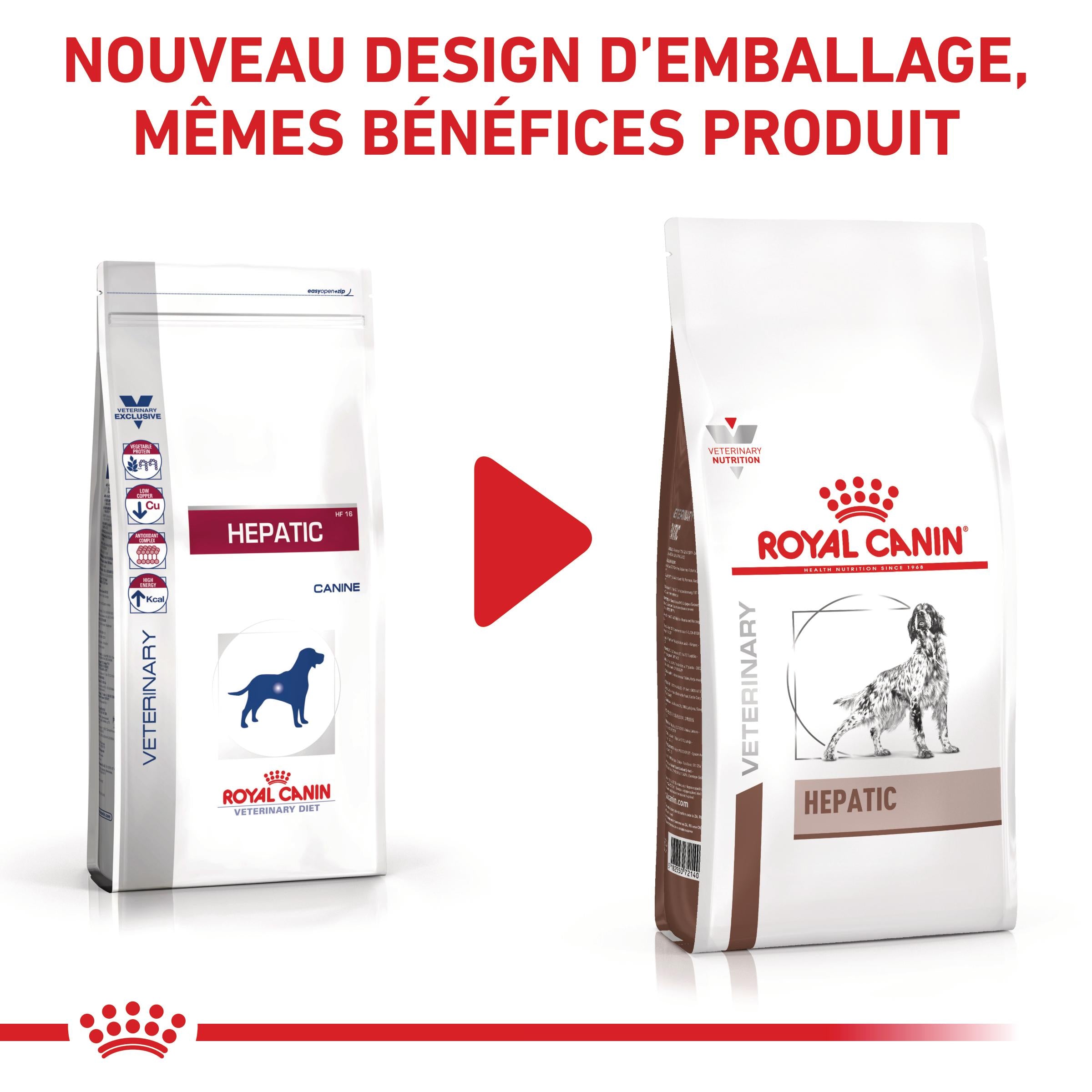 Royal Canin Veterinary Hepatic - aliment chien