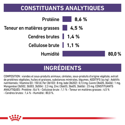 Royal Canin Veterinary Dog Mature Consult - pâtée chien