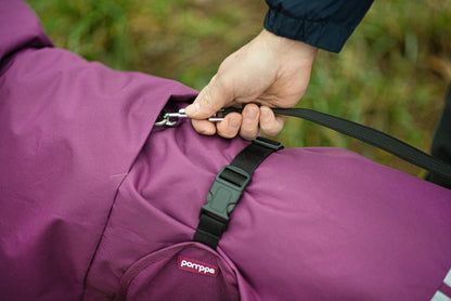 Pomppa Sade manteau imperméable pour chien Plum