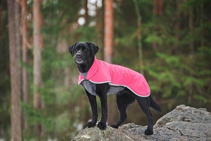Pomppa Sportti Pink - manteau imperméable et chaud chien