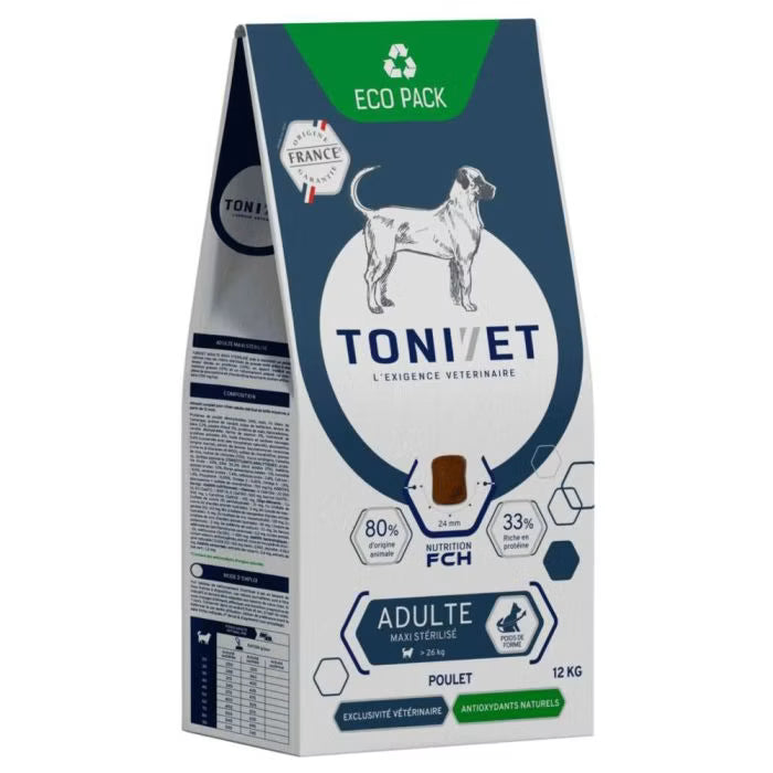 Tonivet adult maxi stérilisé chien