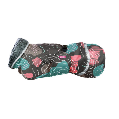 Pomppa Toppa Kartta manteau imperméable doublé chien
