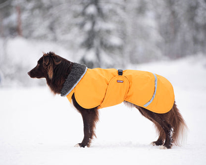 Pomppa Toppa Curry manteau imperméable doublé chien