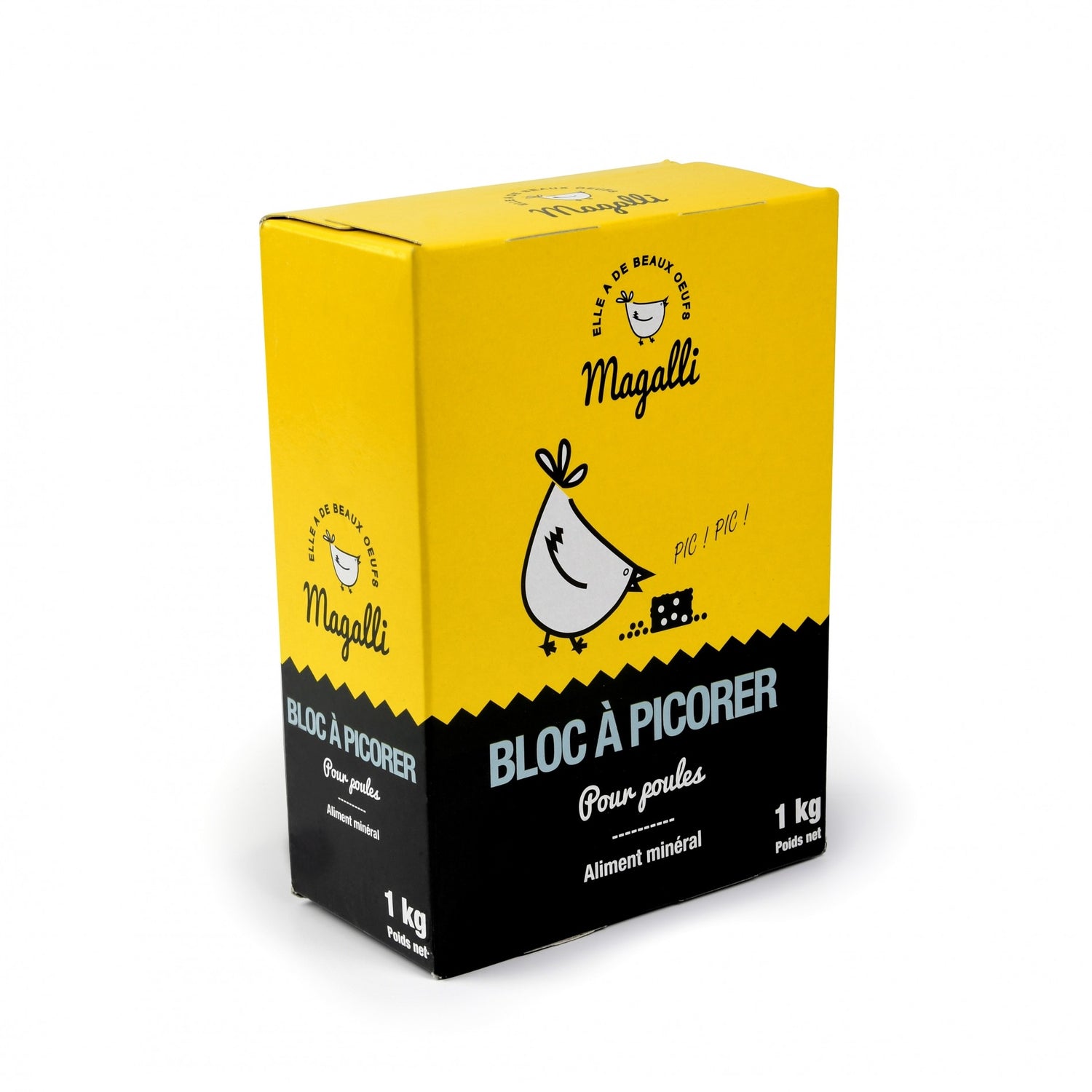 Bloc à picorer poules