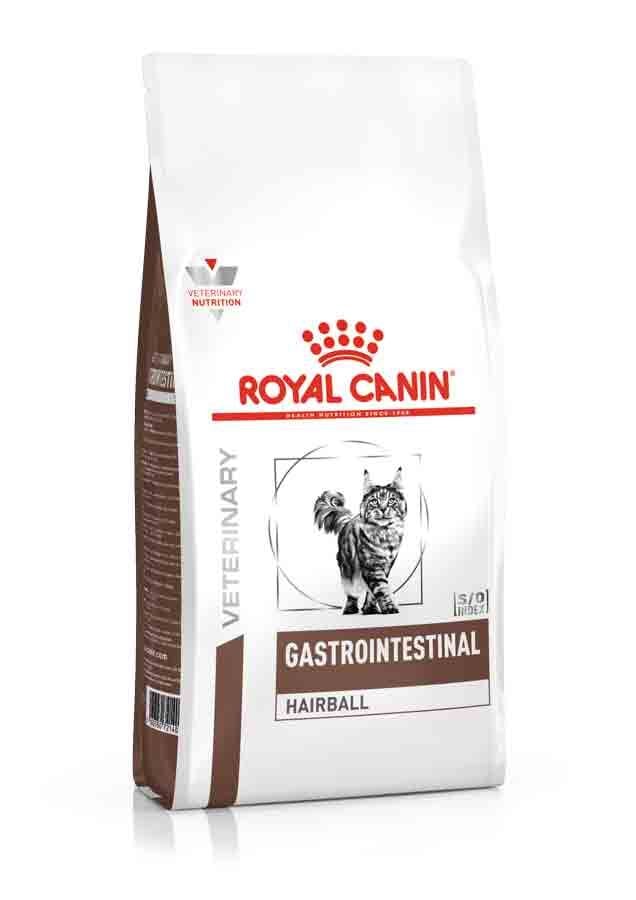 Royal Canin Veterinary Health Nutrition Gastro Int Hairball - croquettes chat