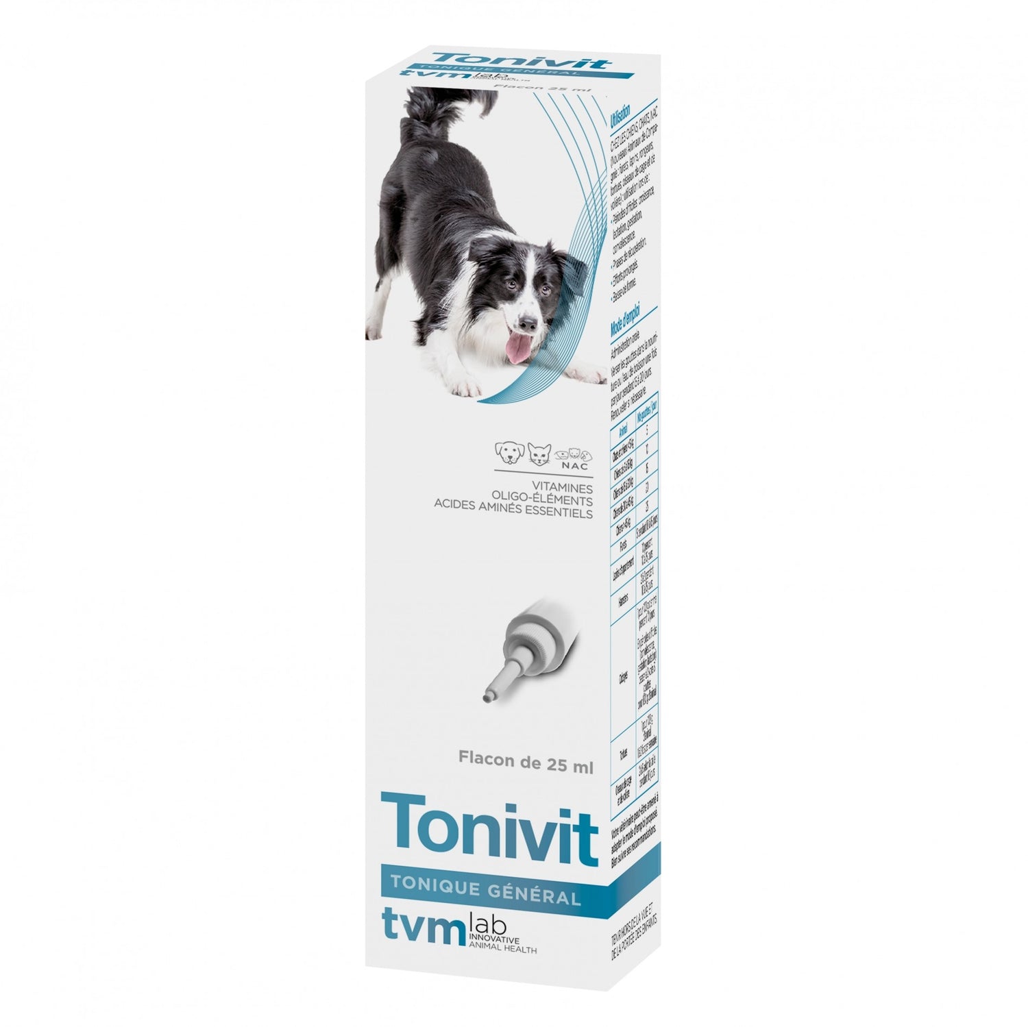Tonivit cure de vitamines - chien, chat, NAC