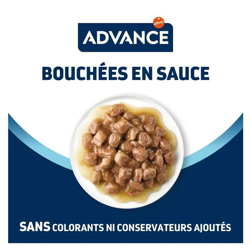 Advance Chat Sachet Repas Poulet 12x85G
