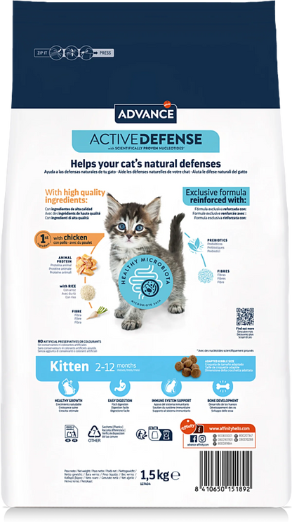 Advance chat croquettes Kitten chaton