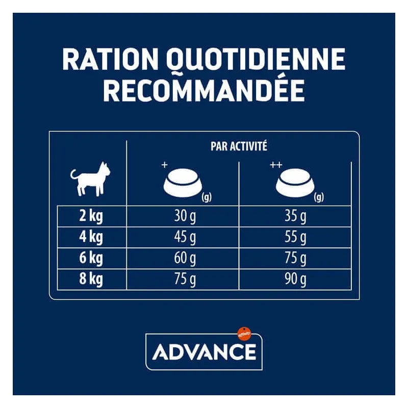 Advance Active Defense Chat Sterilized Sensitive Care Saumon