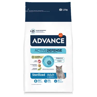 Advance chat sterilisé dinde