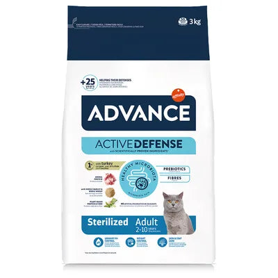 Advance chat sterilisé dinde