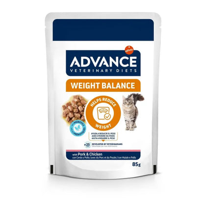 Advance Weight Balance Porc et Poulet Sachet Repas Chat