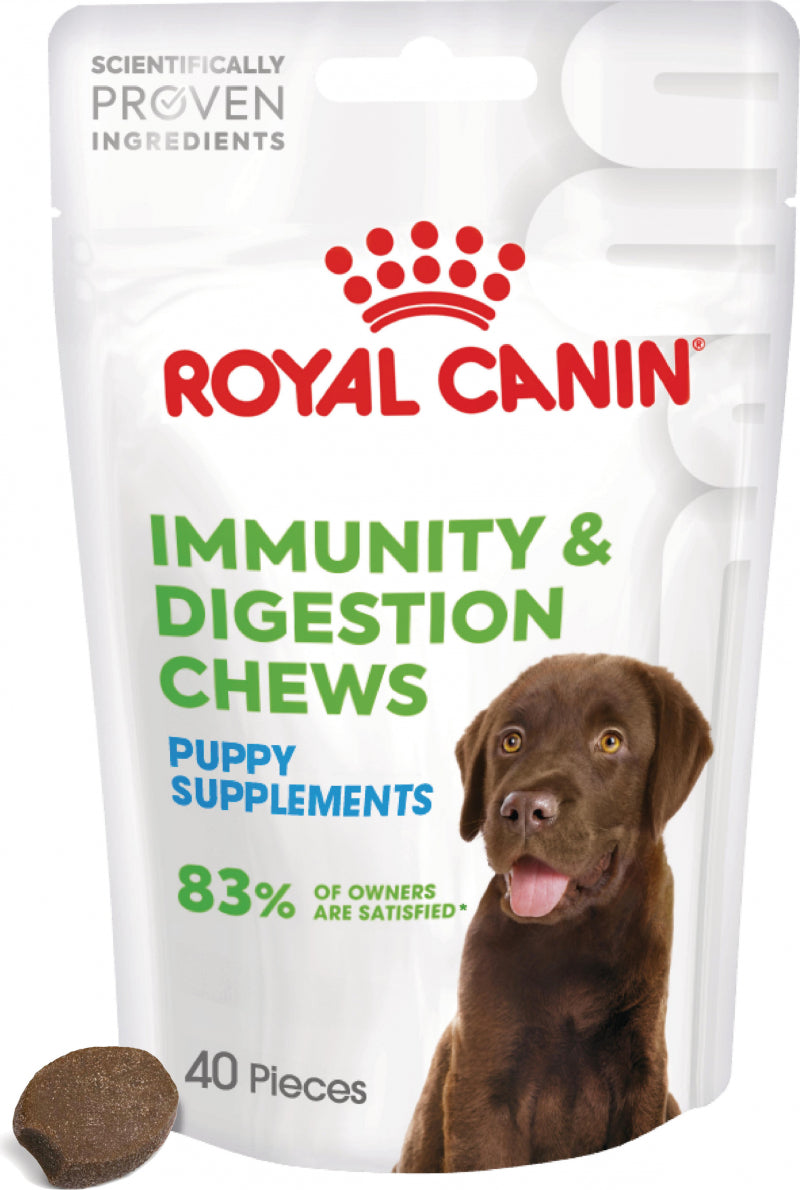 Aliment complémentaire Puppy Immunity &amp; Digestion Chews pour chiot