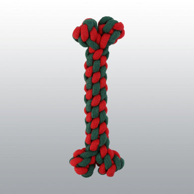 Jouet corde os Noël 23 cm
