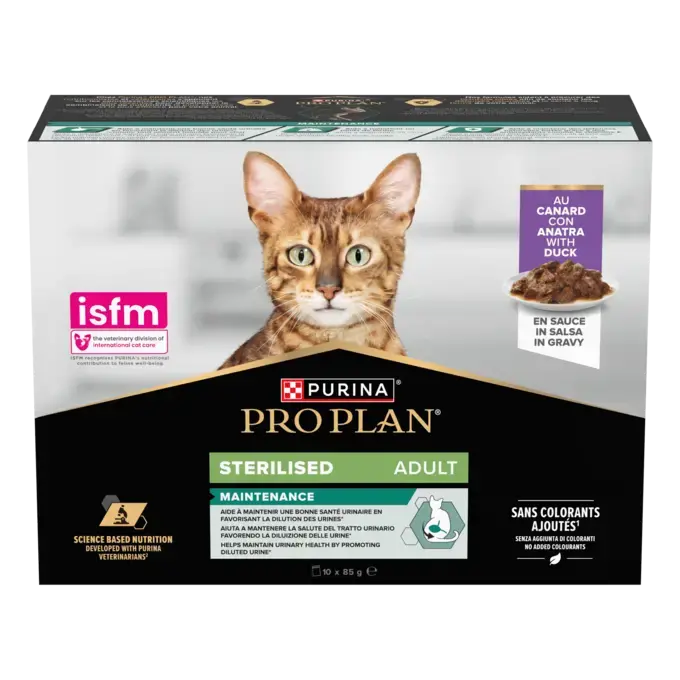 Pro Plan Adulte stérilisé – pâtée chat