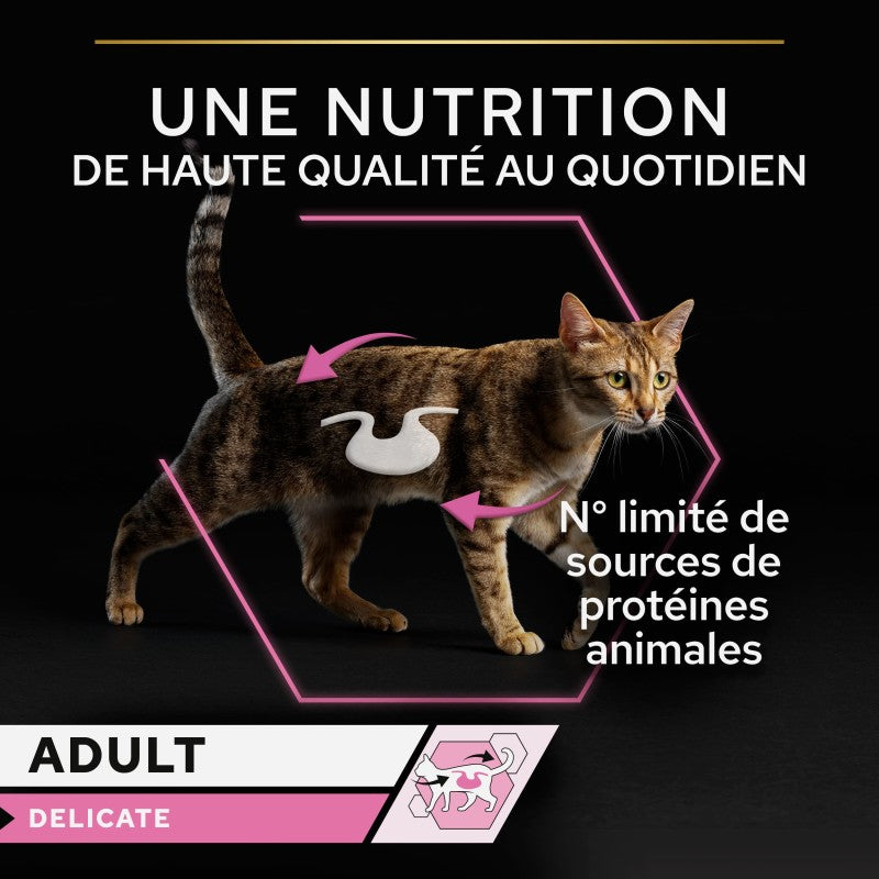 Proplan Delicate Chat Poisson Sauce Sachet repas