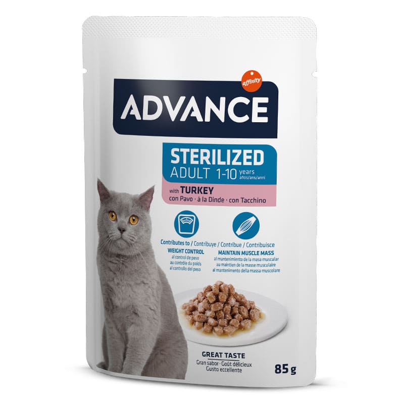 Advance chat sachet repas adult stérilisé
