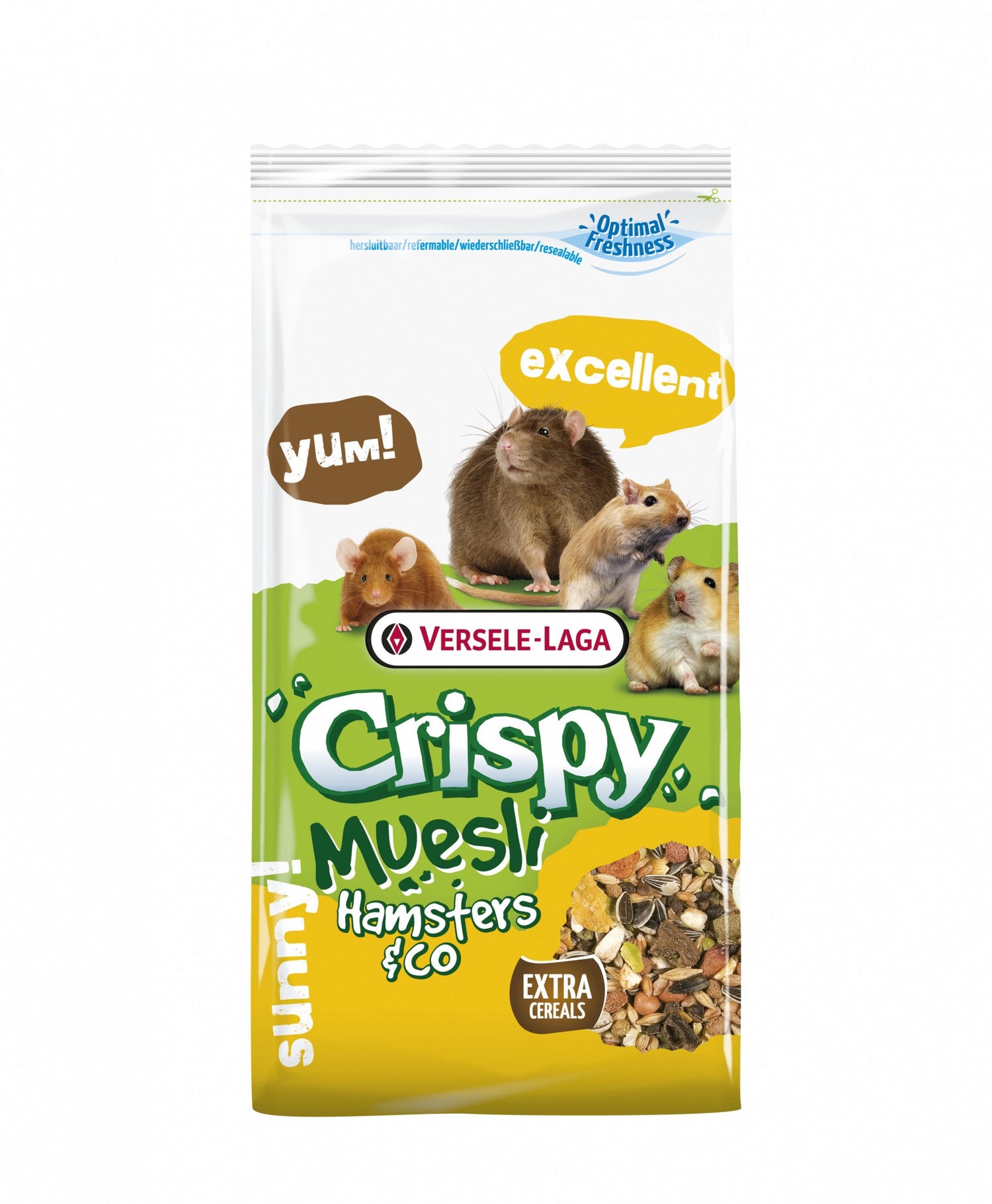VERSELE LAGA Crispy Muesli - Hamsters &amp; Co 1kg